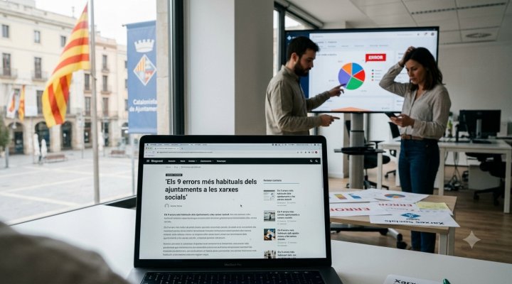 Els 9 errors més habituals dels ajuntaments a les xarxes socials